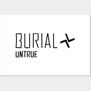 Burial Untrue Posters and Art